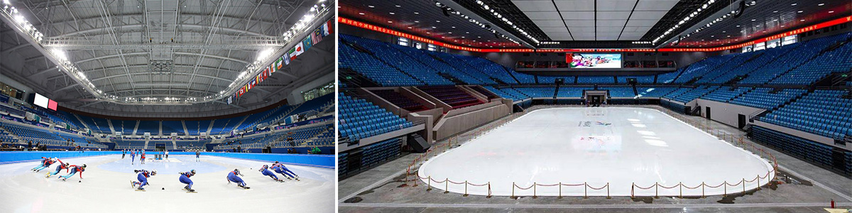 Национальный конькобежный стадион.